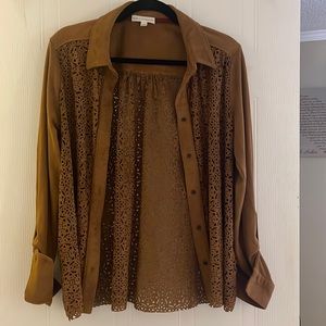 Suede button up from Buckle